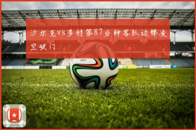 沙尔克vs多特第87分钟客队边锋凌空破门